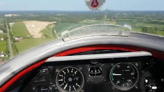 East Sussex Gliding Club ASK-13 Glider. Landing after a Glider Flight Experience (MH)