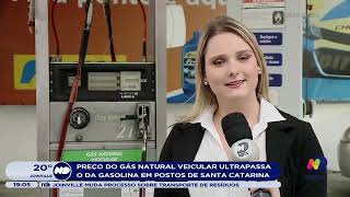 GNV está mais caro que gasolina nos postos de Santa Catarina screenshot 5