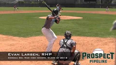 Evan Larsen Prospect Video, RHP, Corona Del Mar Hi...