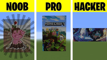 Minecraft Noob vs Pro vs Hacker PIXELART😂#Shorts