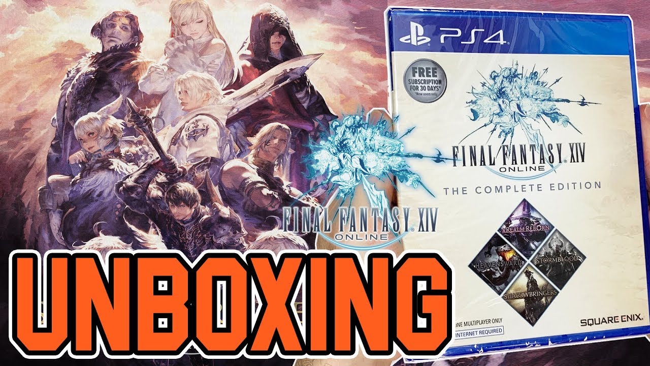  Final Fantasy XIV Online Complete Edition (PS4) : Video Games