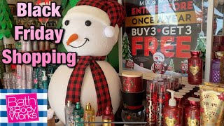 BATH & BODY WORKS BLACK FRIDAY STORE WALK THRU