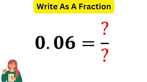 How To Convert 0.06 To Fraction || 0.06 as a Fraction ( 0.06 Decimal To Fraction )