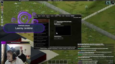 Leeeroy Jenkins Jumpscare. My chat loves to troll me😂 #projectzomboid #southafrica #twitchstreamer