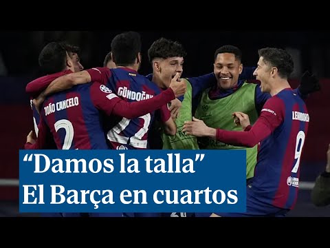 El Barcelona pasa a cuartos y Xavi muy contento: 