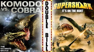 KOMODO VS. COBRA X SUPER SHARK Full Movie Double Bill | Monster Movies | The Midnight Screening