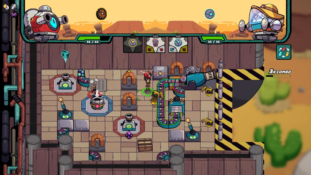 Connectank ConnecTank Gameplay | PS4 XboxOne Switch - Co-op puzzle combat - YouTube