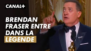 Le discours touchant de Brendan Fraser, vainqueur de l'Oscar du meilleur acteur - CANAL+