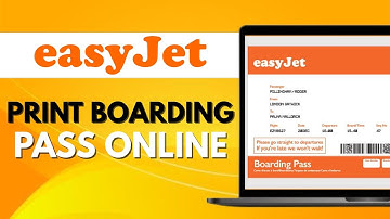 How to PRINT EASYJET BOARDING PASS ONLINE (Full Guide)
