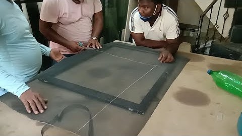 Jali Wali Khidki 4K || How To Install Mosquito Net In Aluminum Sliding Window || A2Z Fabrication 🔥🔥
