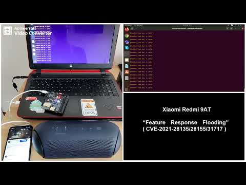 Braktooth "Feature Response Flooding" - Xiaomi Redmi9AT