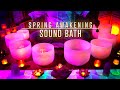 New Beginnings Cleanse | Spring Crystal Singing Bowls Sound Bath | Meditation | Sleep Music | Stress