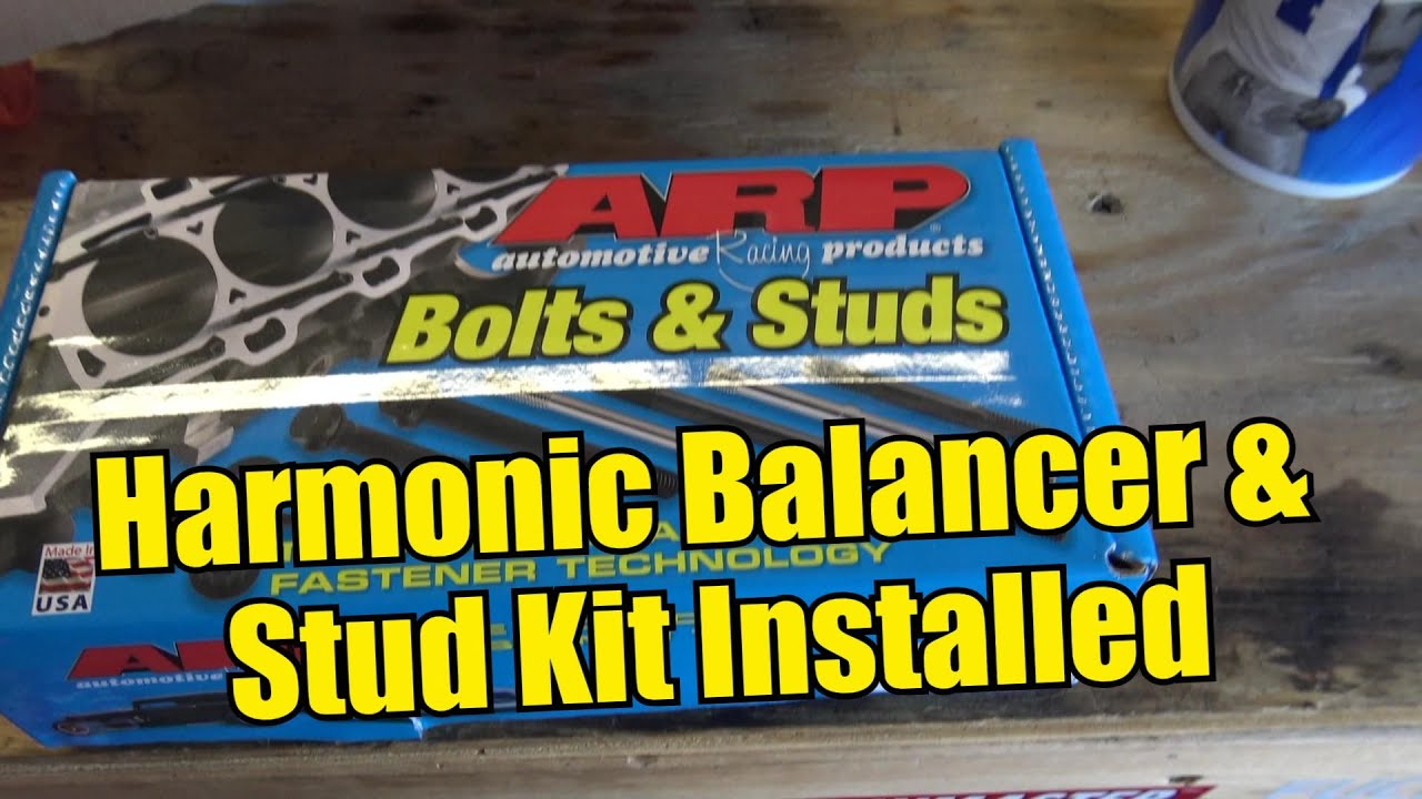 Foxbody Mustang Budget Turbo Build Harmonic Balancer and Head Studs