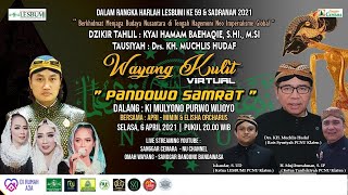 HAJI SUN |LIVE Wayang Kulit Virtual. KI MULYONO PW - Apri Mimin, Elisha. Lakon Pandowo Samrat.recd
