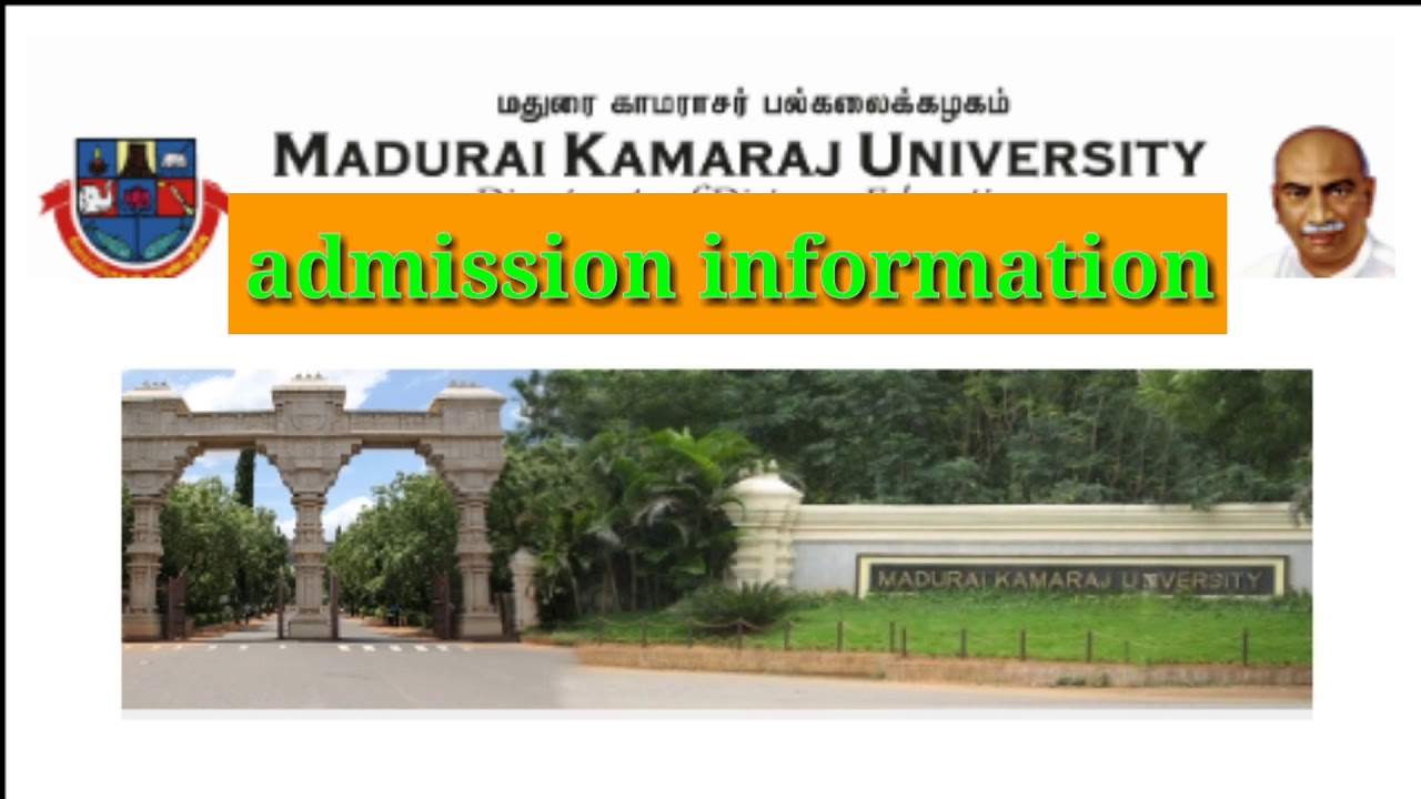 Madurai Kamaraj University Tamil Nadu PG Course eligiblity fee madurai-kamaraj-university-tamil-nadu-pg-course-eligiblity-fee