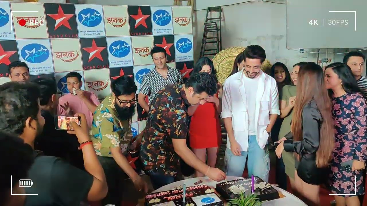 Jhanak 100 episode complete all cast and crew members celebration 🎊🎉