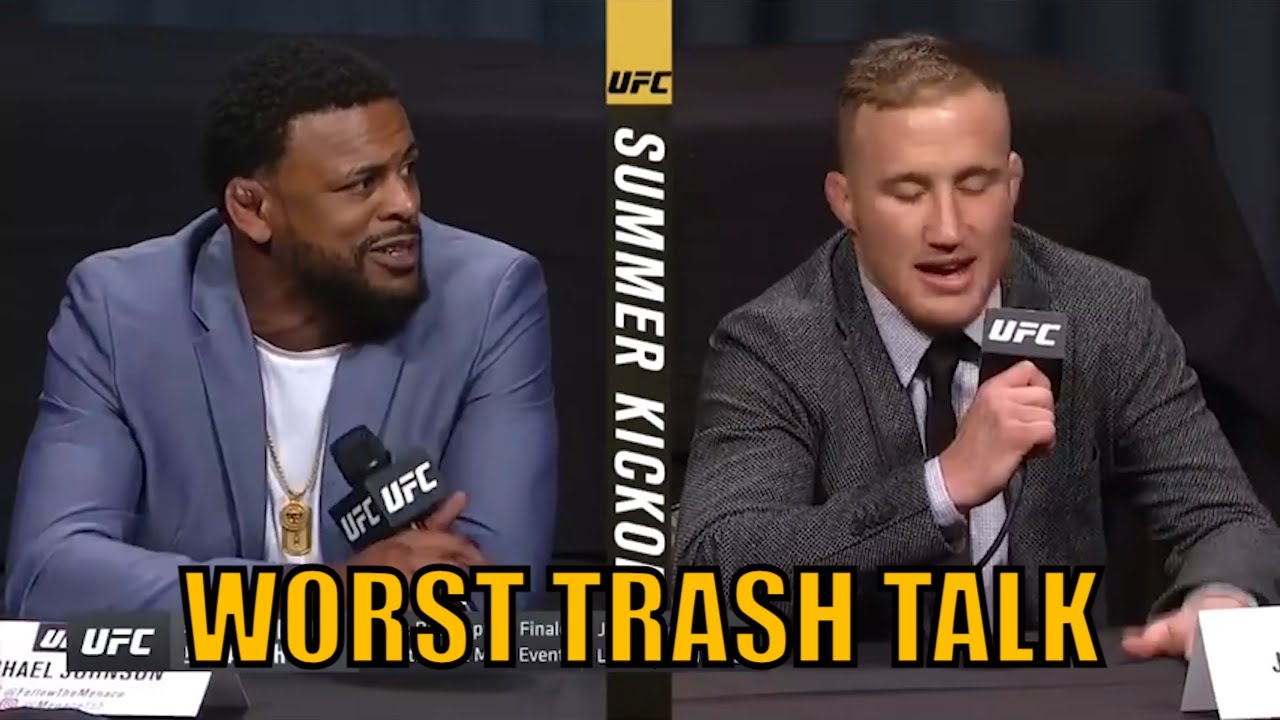5 Best Trash Talkers in UFC history