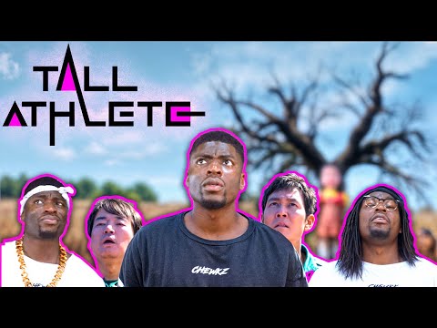 Tall Athlete Takes on Squid Game AGAIN!