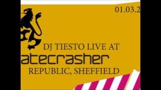 DJ Tiesto Live At Gatecrasher, Republic, Sheffield, 01.03.2003.
