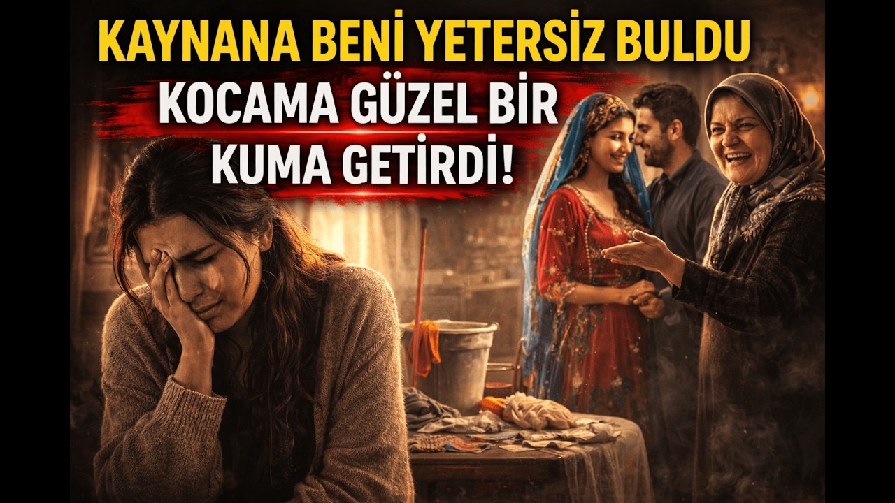 İFFETİME LAF ETTİ: KAYNANA BENİ YETERSİZ BULDU, KOCAMA GÜZEL BİR KUMA GETİRDİ! BEN HİZMETÇİ OLDUM!