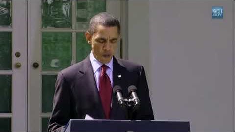 Pr. Obama - WV Mine Disaster