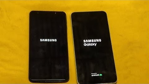 2 Android phone reboot speed test / guess who win the reboot speed test Samsung vs Samsung 14