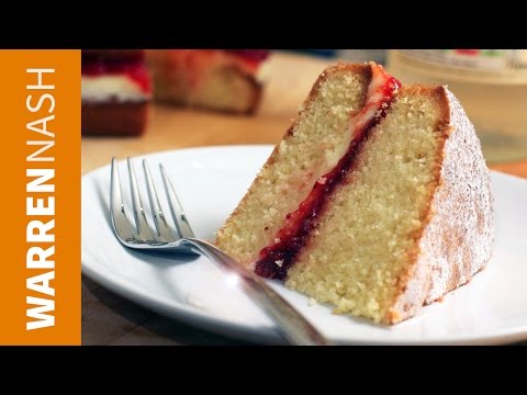 Video: How To Make A Creamy British Sponge Cake