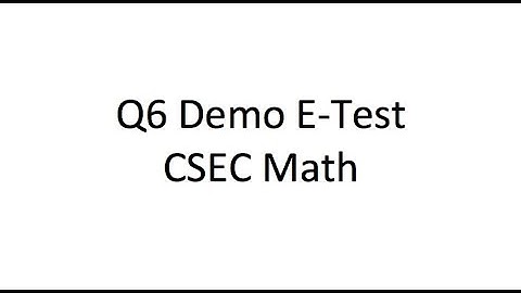 Profit and Loss | Demo E-Test | CXC CSEC Math | Consumer Arithmetic | Question 6