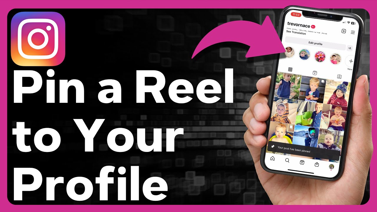 How To Pin A Reel To Instagram Profile 