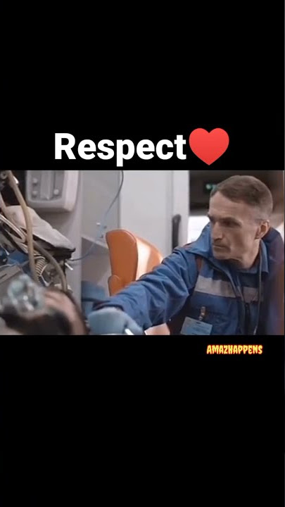 Saved life, Huminity still there | Respect | Into your arms | Ambulance Scene