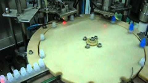 Eye Drop Filling , Plugging & Capping Machine