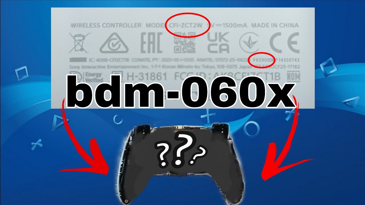 Полный обзор и разбор геймпада/джостика Dualsense V2 /Dualsense 6-ой ревизии/ Dualsense bdm-060x