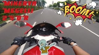 Test Ride Minerva Megelli 250R Punya Cewe !