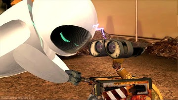 WALL-E: The Video Game (XBOX 360) Walkthrough FINAL (Part 9) - EVE Loves WALL-E