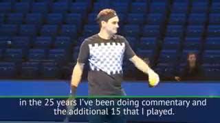 Famous John McEnroe on Federer's movement - Beyond Belief Profile