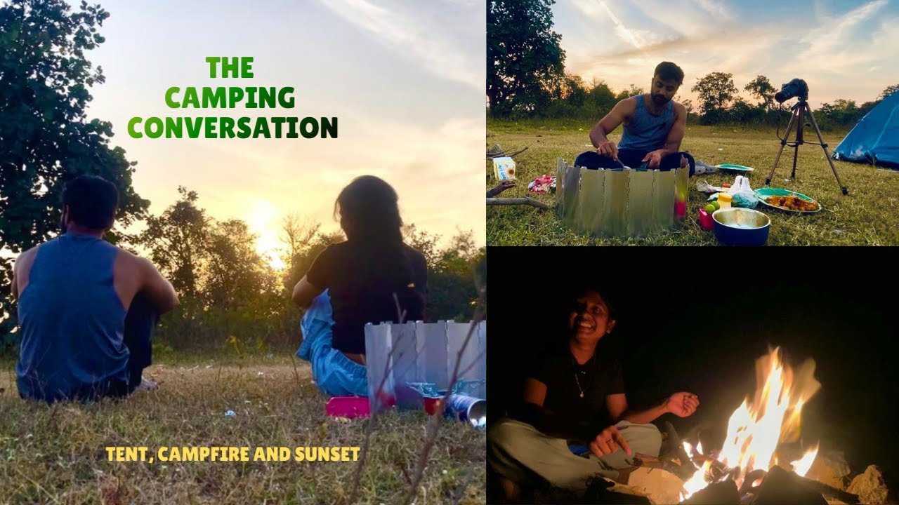 Camp Fire Conversations 🔥 Camping & Cooking Near Hyderabad - Kotipalli Reservoir | The Poor Nomad