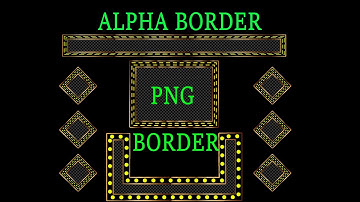 ALPHA BORDER FREE DOWNLOAD JOIN #vjshravan