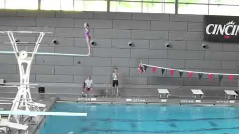 Lexi Epperson 3 meter Back Pike Dive