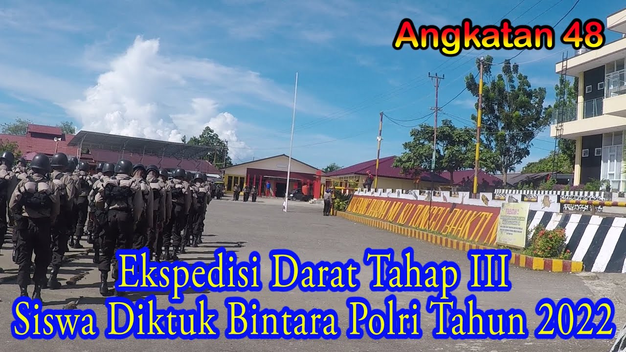 Ekspedisi Darat Tahap III || Siswa Diktuk Bintara Polri Tahun 2022 || SPN POLDA PAPUA