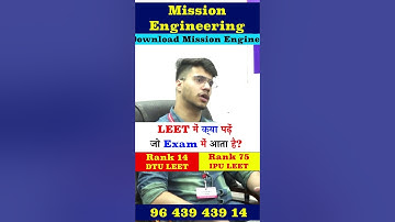 Best Lateral Entry Coaching | IPU LEET Coaching | DTU LEET Coaching | LEET Tuition Near Me | LEETCET