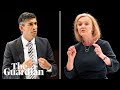Rishi Sunak and Liz Truss face Conservative party members at Belfast hustings – watch live