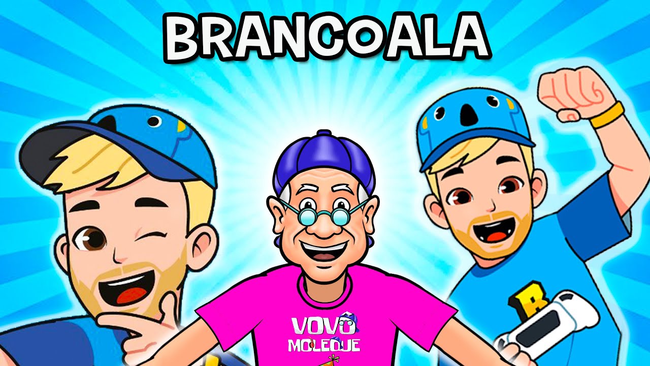 Quem aqui é fã do Brancoala? 😄 Só vídeo TOP com o Vovô Moleque - YouTube
