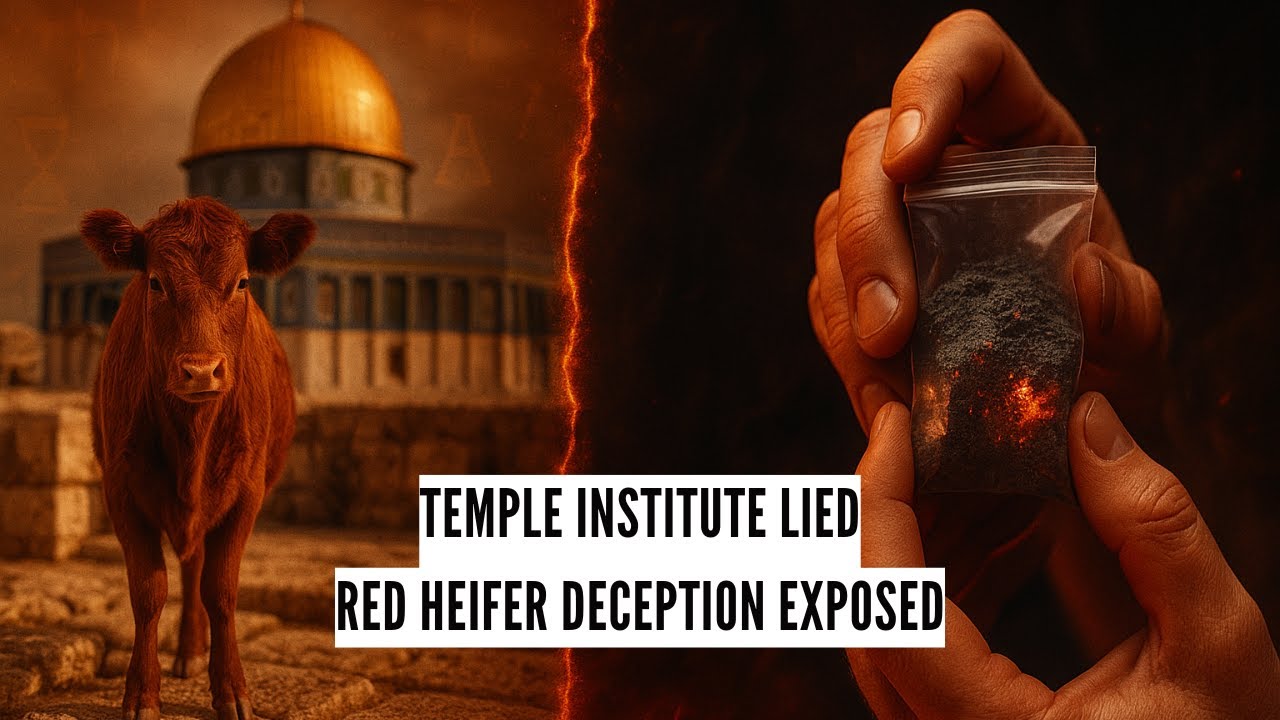 Институт Храма лгал! Правду о жертвоприношении рыжей телицы наконец-то разоблачили.