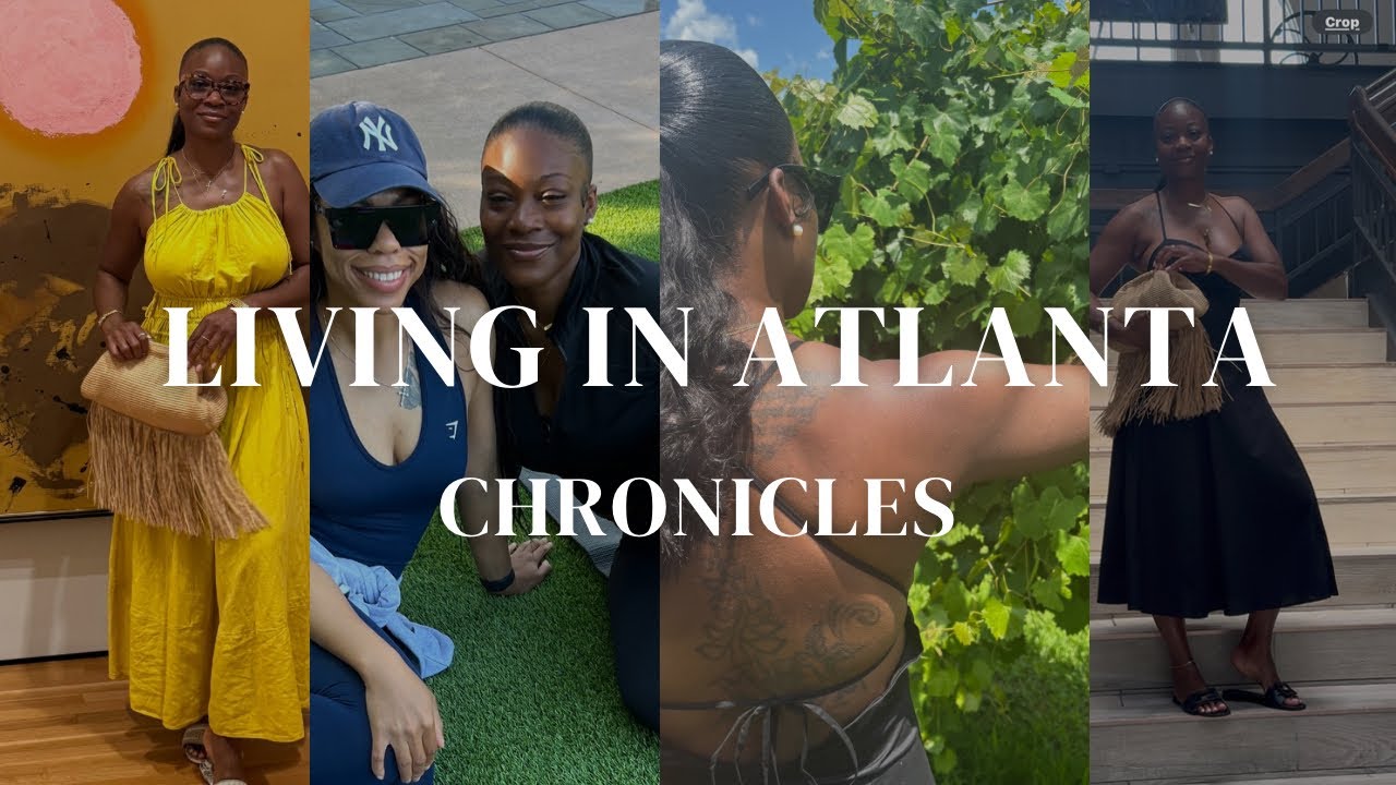 LIVING IN ATLANTA | CHANGING CAREERS | NO ONE IS COMING TO SAVE YOU | WINERY | BRUNCH | YOGA DATES