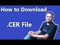 How to Download .CER File | DSC CER File Download | #dsc_guru2023
