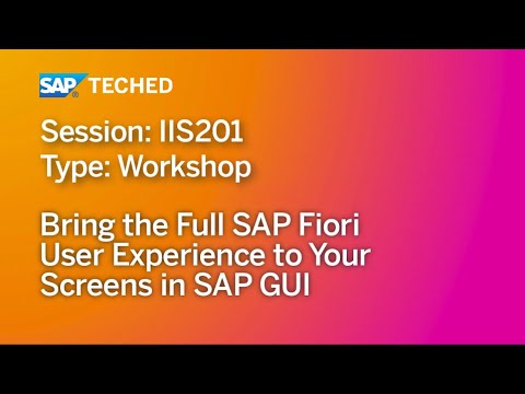 Learn how to use SAP Screen Personas | SAP TechEd in 2020