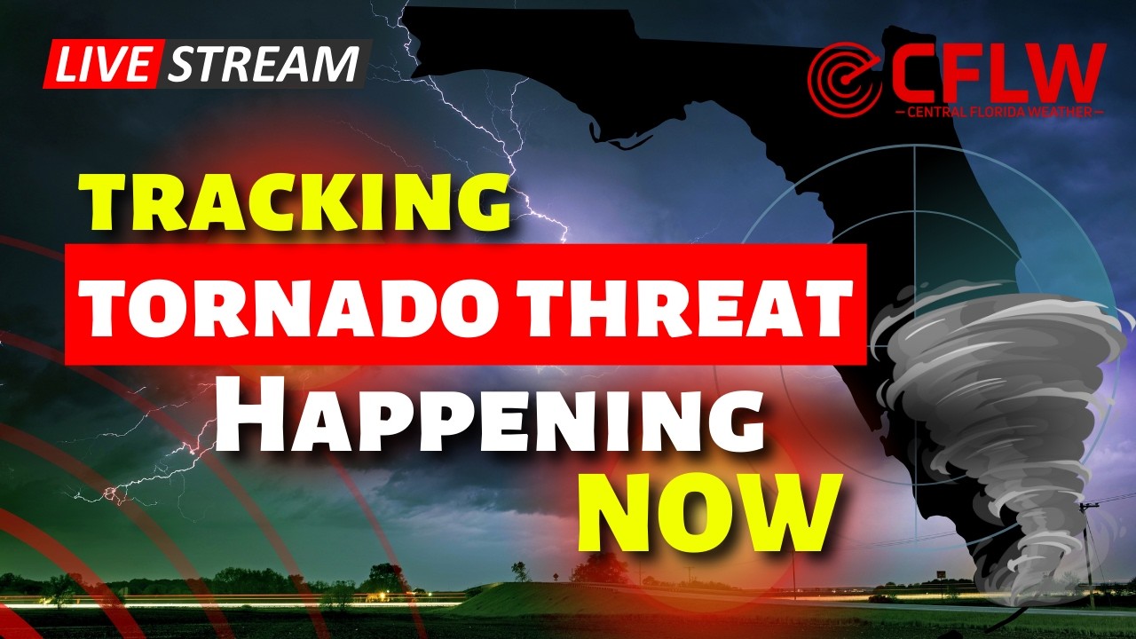 Tracking Tornado Threat and Damaging Winds - YouTube