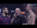 Islam Makhachev trades words with Ian Machado Garry at final faceoff | UFC 330 ceremonial weigh-ins