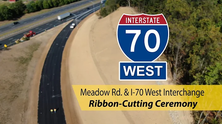 Meadow Rd. & I-70 West Interchange Ribbon-Cutting Ceremony