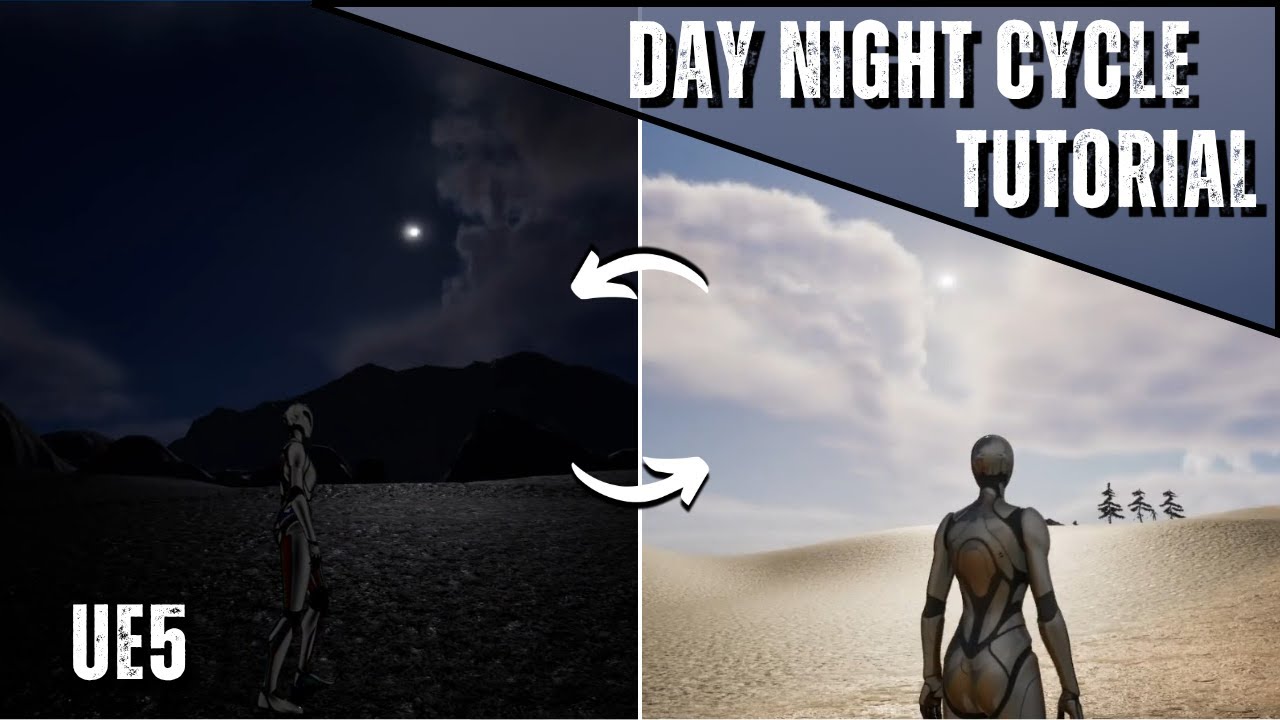 Simple Day and Night Cycle in Unreal Engine 5 | Tutorial - YouTube